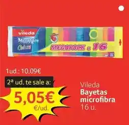 GM Cash & Carry Vileda - bayetas microfibra oferta