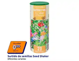Action Surtido de semillas Seed Shaker oferta