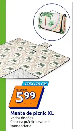 Action Manta de pícnic XL oferta