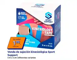 Action Venda de sujeción kinesiológica Sport Support oferta