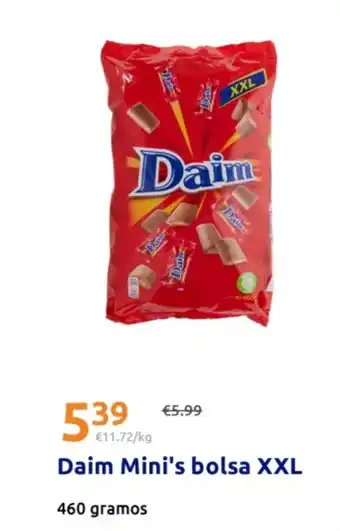 Action DAIM Mini's bolsa XXL oferta