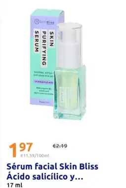 Action Sérum facial Skin Bliss Ácido salicílico y... oferta