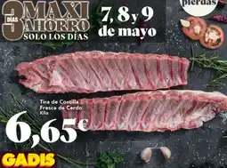 Gadis Tira de Costilla Fresca de Cerdo oferta