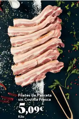 Gadis Filetes de Panceta sin Costilla Fresca oferta