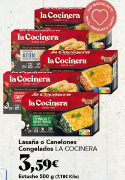 Gadis LA COCINERA Lasaña o Canelones Congelados oferta
