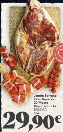 Gadis ERESMA Jamón Serrano Gran Reserva 20 Meses Duroc al Corte oferta