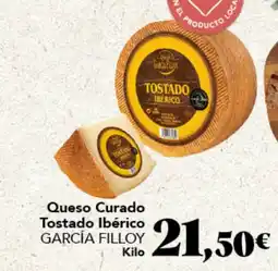 Gadis GARCÍA FILLOY Queso Curado Tostado Ibérico oferta