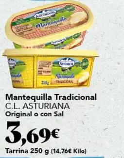 Gadis C.L. ASTURIANA Mantequilla Tradicional Original o con Sal oferta