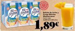 Gadis PASCUAL Bebida de Leche y Frutas Bifrutas Mediterráneo oferta