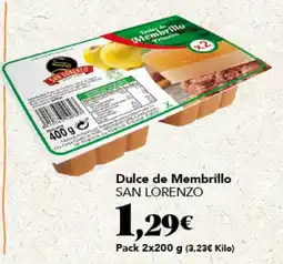 Gadis SAN LORENZO Dulce de Membrillo oferta