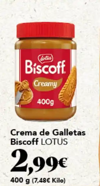Gadis LOTUS Biscoff Crema de Galletas oferta
