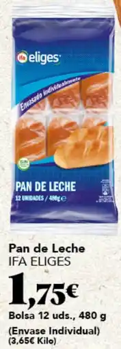 Gadis IFA ELIGES Pan de Leche oferta