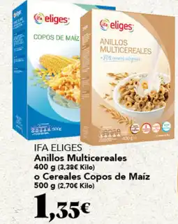 Gadis IFA ELIGES Anillos Multicereales o Cereales Copos de Maíz oferta