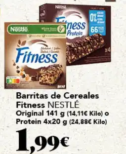 Gadis NESTLÉ Barritas de Cereales Fitness Original Protein oferta