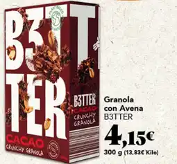 Gadis B3TTER Granola con Avena oferta