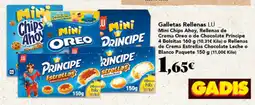 Gadis LU Galletas Rellenas Mini Chips Ahoy oferta