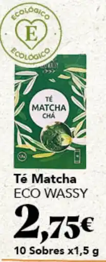 Gadis ECO WASSY Té Matcha oferta