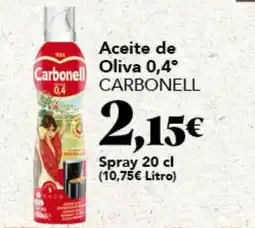 Gadis CARBONELL Carbonell Oliva 0,4° oferta