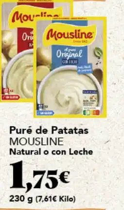Gadis MOUSLINE Puré de Patatas Natural o con Leche oferta