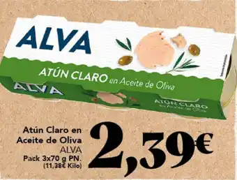 Gadis ALVA Atún Claro en Aceite de Oliva oferta