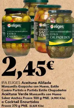 Gadis IFA ELIGES Aceituna Aliñada oferta