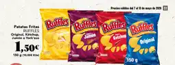 Gadis RUFFLES Patatas Fritas Original, Kétchup, Jamón o York'eso oferta