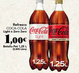 Gadis COCA-COLA Refresco Light o Zero Zero oferta