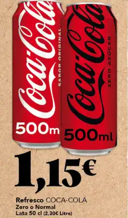 Gadis COCA-COLA Refresco Zero o Normal oferta