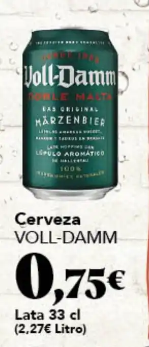 Gadis VOLL-DAMM Cerveza oferta