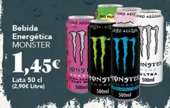 Gadis MONSTER Bebida Energética oferta