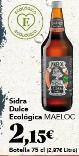 Gadis MAELOC Sidra Dulce Ecológica oferta
