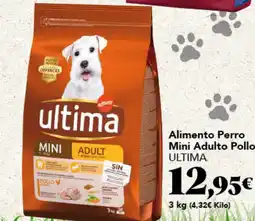 Gadis ULTIMA Alimento Perro Mini Adulto Pollo oferta