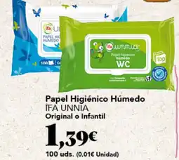 Gadis IFA UNNIA Papel Higiénico Húmedo Original o Infantil oferta