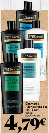 Gadis TRESEMMÉ Champú o Acondicionador oferta