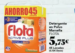 Gadis FLOTA Detergente en Polvo Marsella oferta