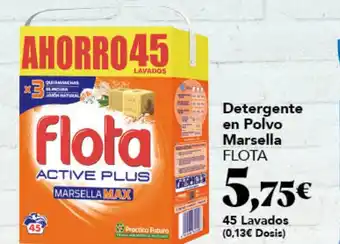 Gadis FLOTA Detergente en Polvo Marsella oferta