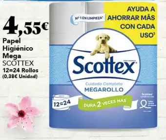 Gadis SCOTTEX Papel Higiénico Mega oferta