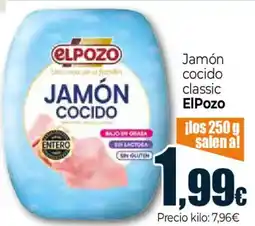 Unide Market ELPOZO Jamón cocido classic oferta