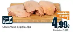 Unide Market Contramuslo de pollo oferta