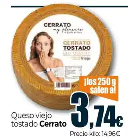 Unide Market CERRATO Queso viejo tostado oferta