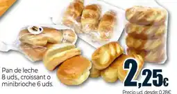 Unide Market Pan de leche croissant o minibrioche oferta