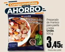 Unide Market UNIDE Preparado de marisco para paella y sopa oferta