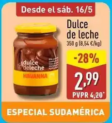 ALDI Dulce de leche oferta