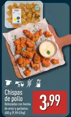 ALDI Chispas de pollo oferta