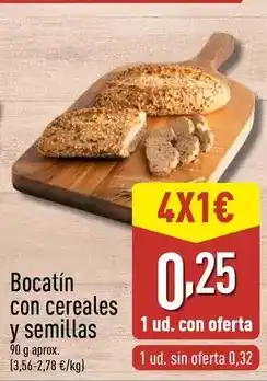 ALDI Bocatin con cereales y semillas oferta
