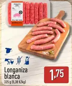 ALDI Longaniza blanca oferta