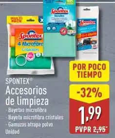 ALDI Spontex - accesorios de limpieza oferta