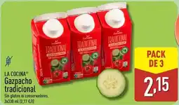ALDI La cocina - gazpacho tradicional oferta