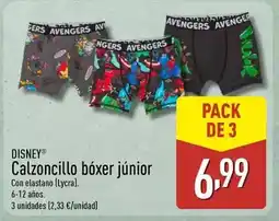 ALDI Disney - calzoncillo boxer junior oferta