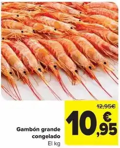 Carrefour Gambon grande congelado oferta